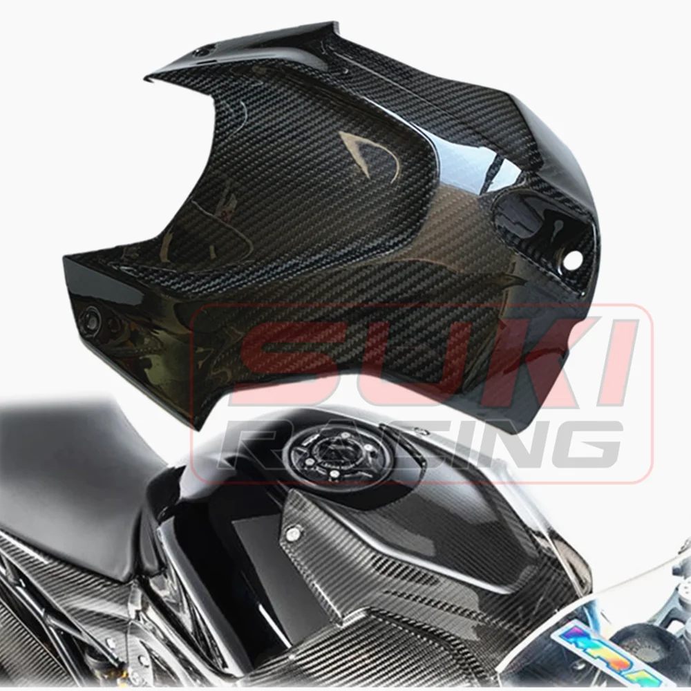 

Чехол из натурального углеродного волокна для бака BMW S1000RR 2019 2020, защита заднего топливного бака мотоцикла, защита переднего бака, обтекател...