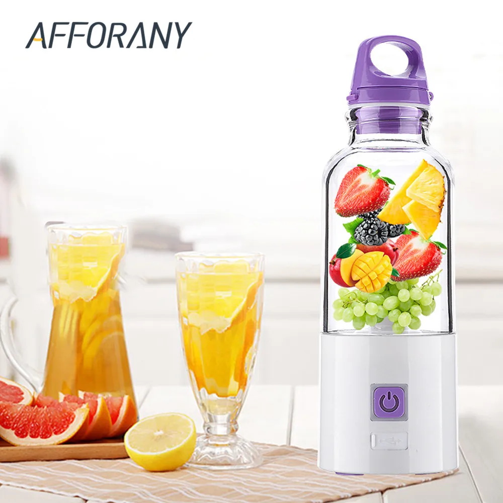 500 мл ручная электрическая соковыжималка чашка бутылка для воды USB зарядка сделай
