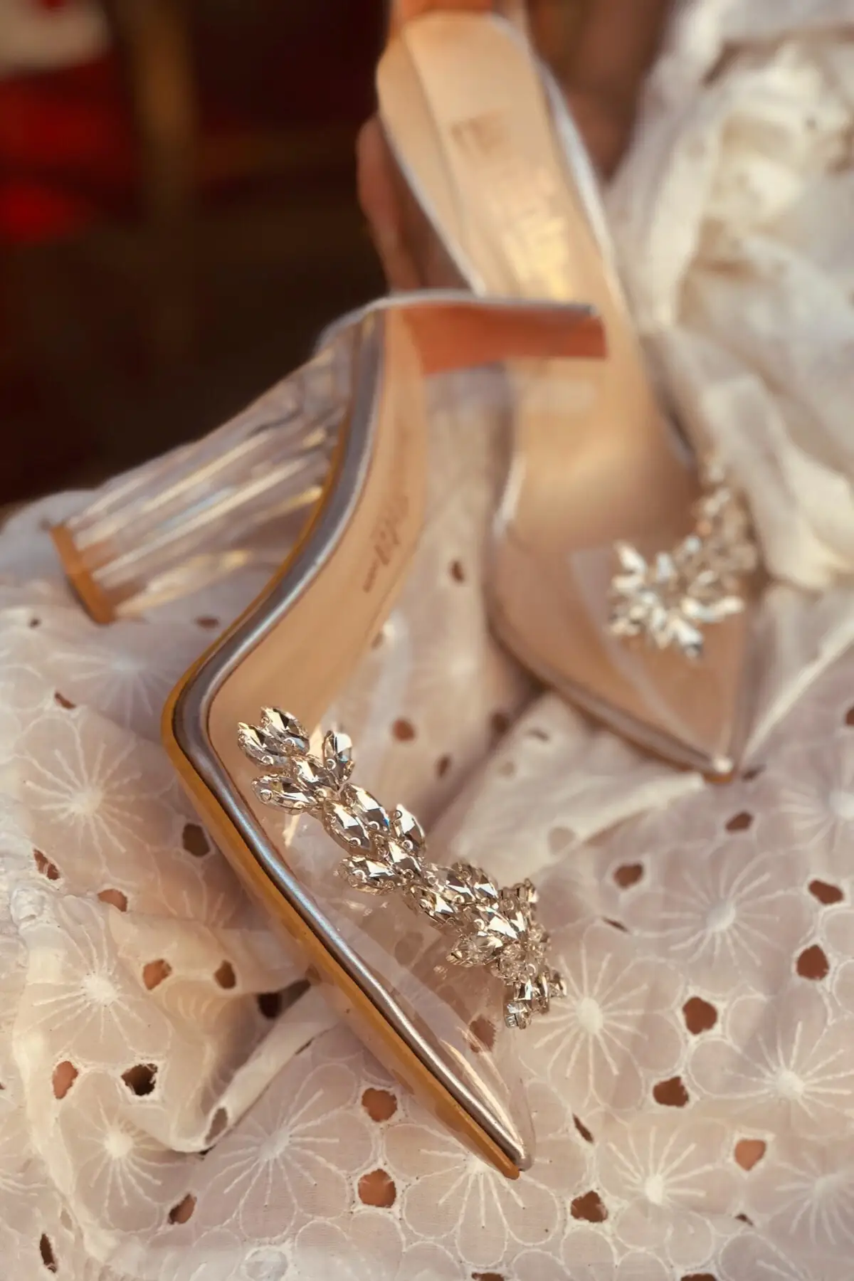 

Princess silver transparent women heels shoes princess707497