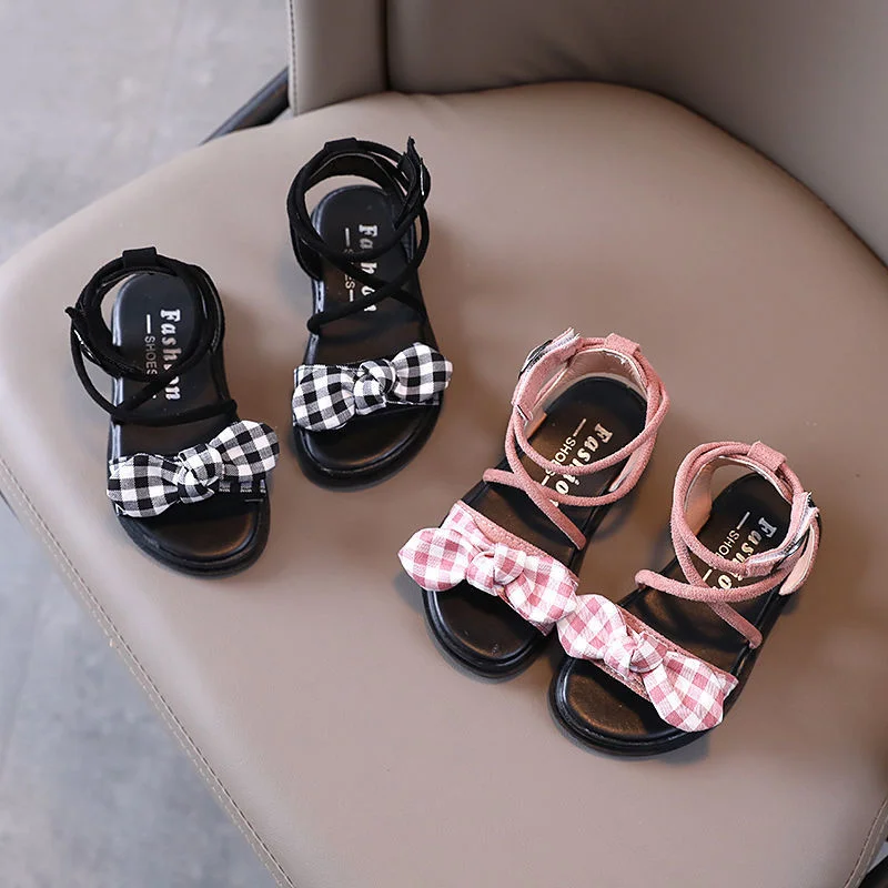

Soft Soles Unisex Footwear Soft For Children's Girl's leather shoes Children Dancing shoe British Black Girls Flats
