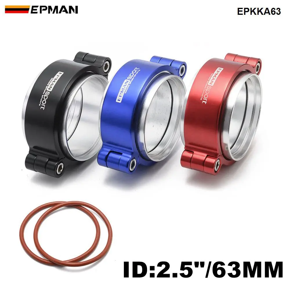 Epman HD Зажимная система в сборе вытяжной V-band зажим анодированный для 2," OD Turbo/интеркулер трубы EPKKA63