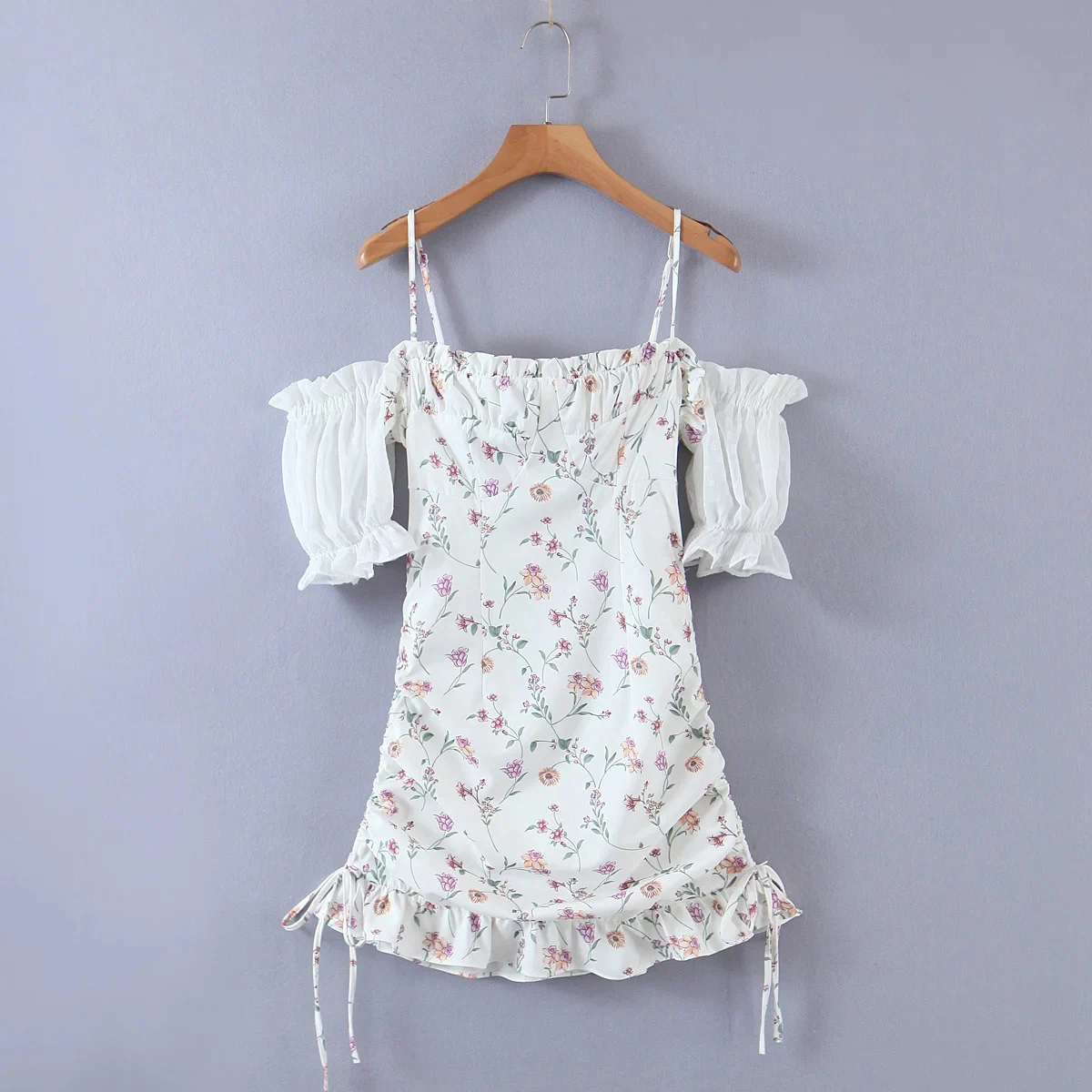 

Sexy Off Shoulder Sleeveless Knee Length Cami Dress DLQZ350