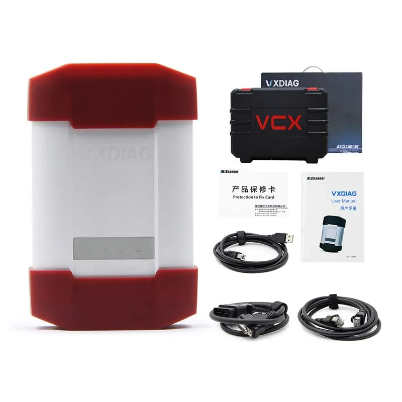 VXDIAG VCX Plus wifi мульти OBD2 диагностический инструмент ODIS V5.0.3 для TOYOTA TIS Techstream V14.00.018 для Ford IDS V112 для Opel - Цвет: VCX VXDIAG Plus