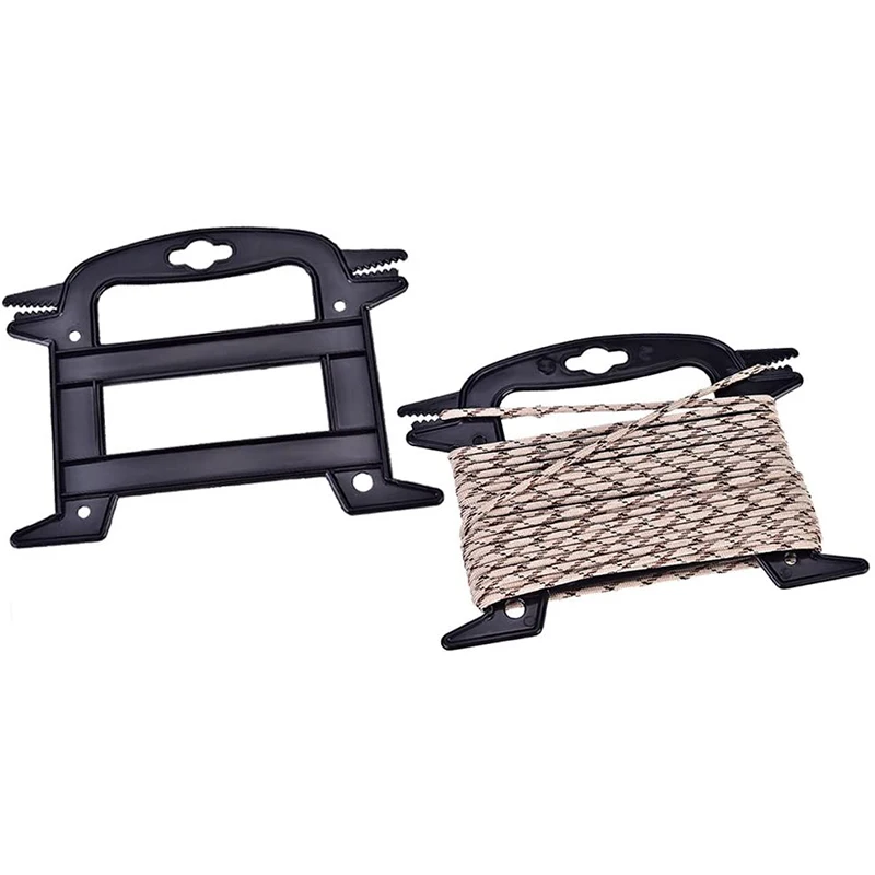 

10Pcs Paracord Winder Portable Line Winder Rope Organizer Spool Tool Prevents Knots Recoils and Kinks