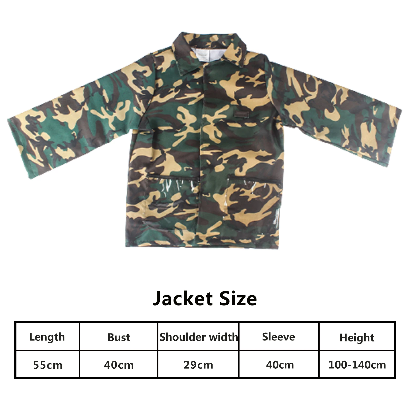 

Soldier Cosplay Costume Combat Army Camouflage Clothing Children Pretend Toy Combat Hunting Clothing Set High Quality