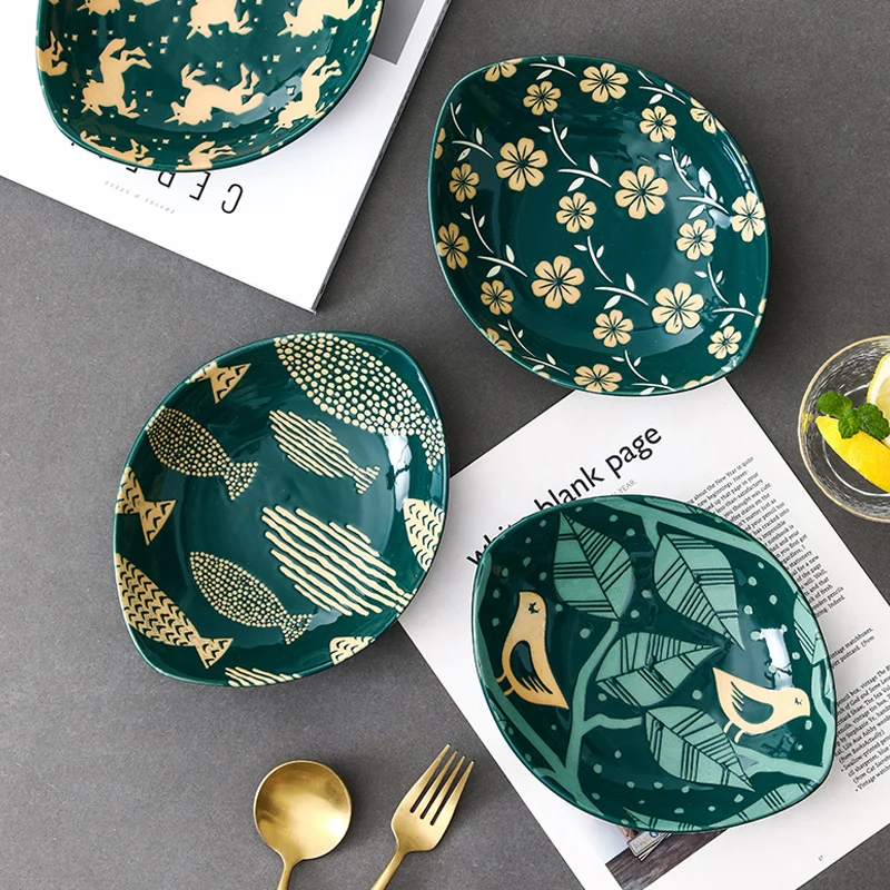 Sakura Керамика с суповую тарелку производство Китай фруктовый салат тарелка