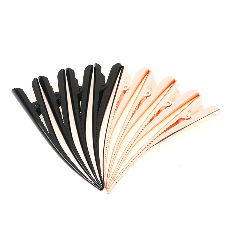 

4Pcs Metal Non-slip Crocodile Clip Hair Clip Hairdressing Women Barrettes