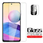 Чехол-накладка для Redmi Note 10 5G камеры заднего стекла защитная пленка из закаленного стекла для Xiaomi Redme Note10 Примечание 10 5G 6,5 