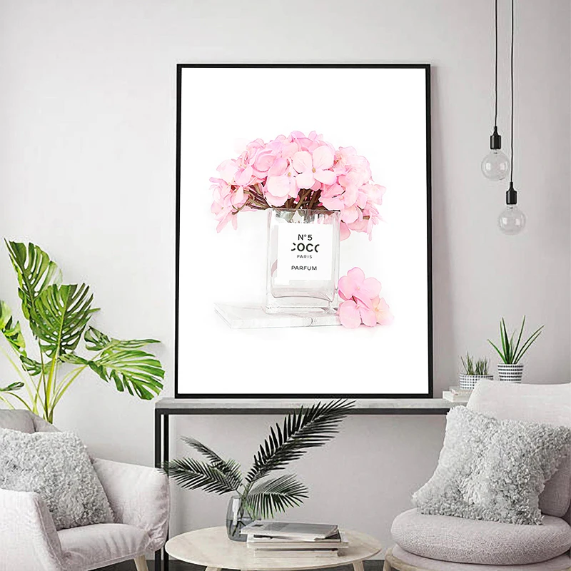 Книга парфюм губная помада Парижский бренд плакаты и принты настенная