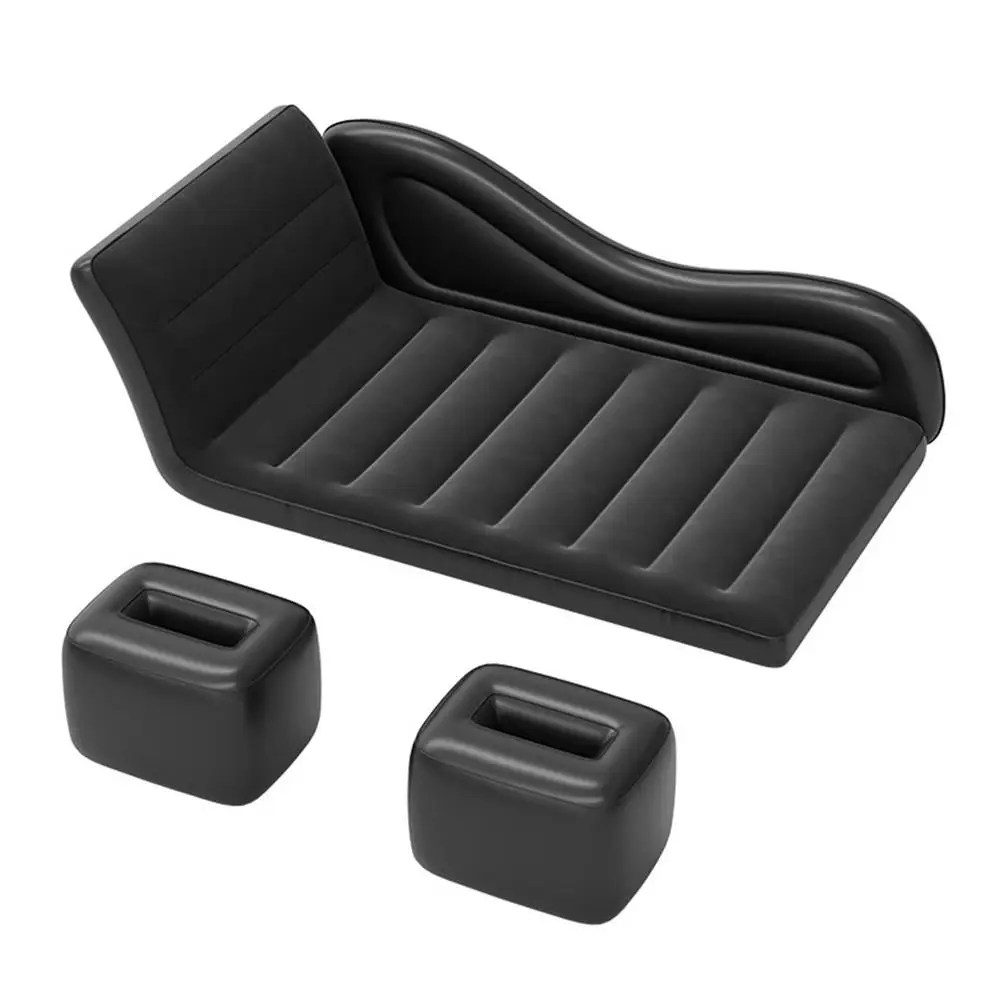 

Inflatable Bed Mattress Indoor Outdoor Camping Travel Car Back Seat Air Beds Cushion Chair Cushion