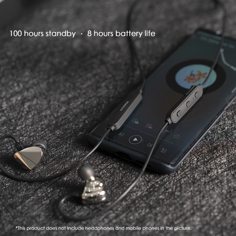 Moondrop Littleblack Bluetooth 5,0 высококачественный Bluetooth кабель Поддержка Aptx 0,78 AAC SBC 0,78 интерфейс