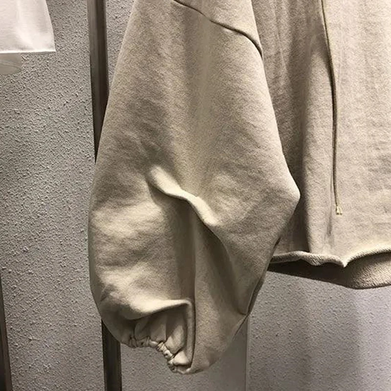 

Casual Hoodies Sweatshirt Solid Color V-Neck Women Clothing Autumn Lady Tops Women Lantern Sleeve Oversize Hoodies