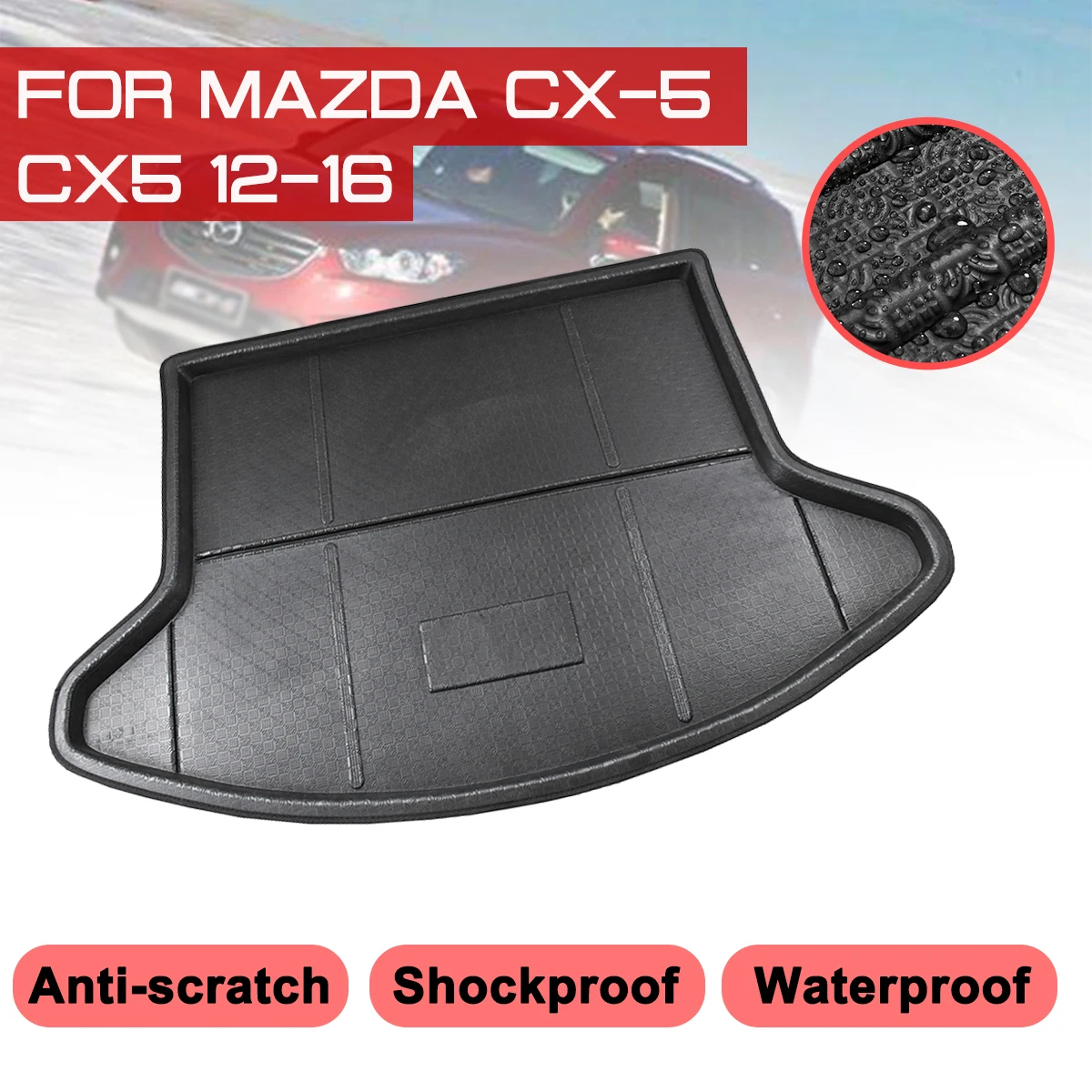 Коврик для багажника автомобиля Mazda CX-5 CX5 2012 2013 2014 2015 2016 |