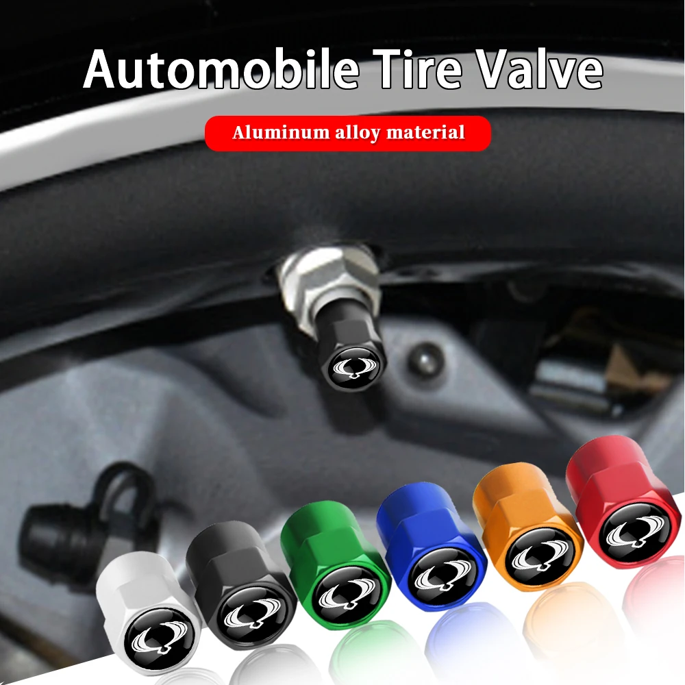 

4pcs New Car Styling Wheel Tire Valve Stem Air Caps for SsangYong Actyon Stavic Turismo Kyron Rodius Rexton Korando Tivoli Musso