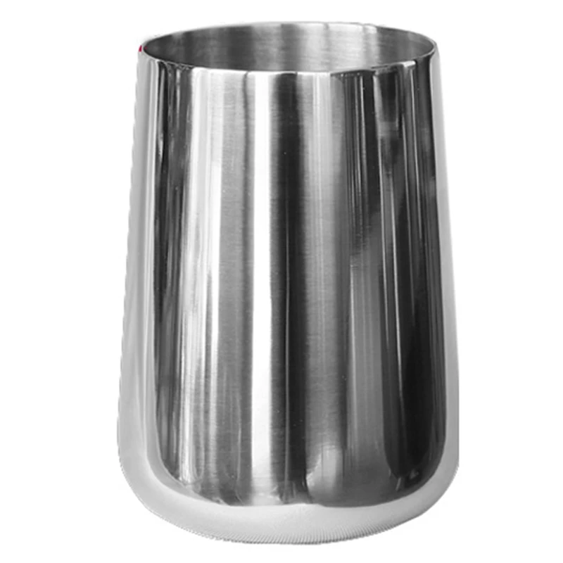 Металлический стакан держатель для кистей макияжа вина зубных щеток столешница