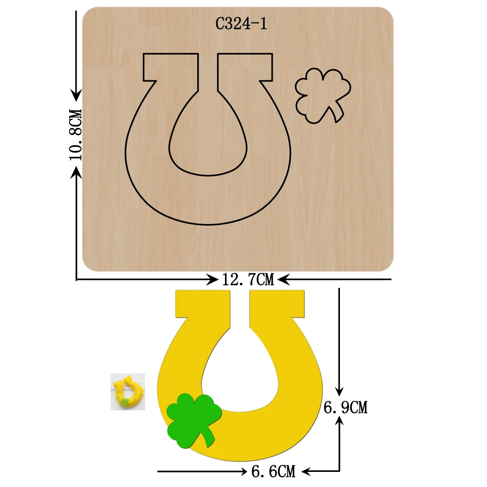 Новый День Святого Валентина деревянные штампы скрапбукинга C 324 1 для обычных