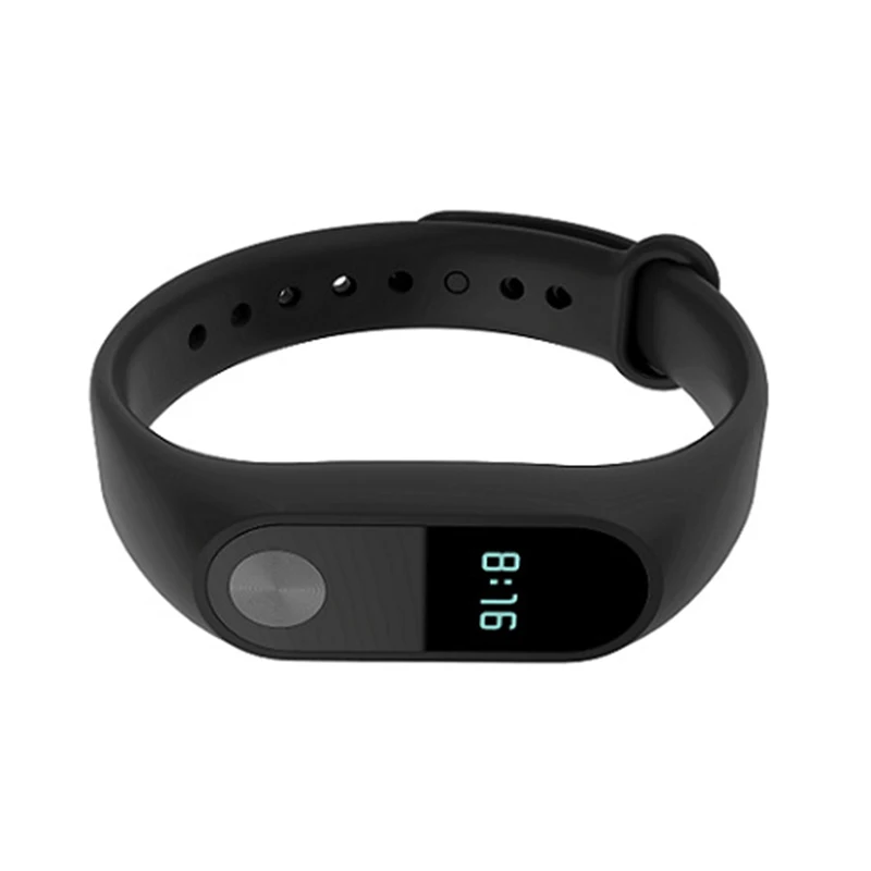 11-черный цвет пояса из натуральной кожи браслет ремешок для Xiaomi Mi Band 2 Ремешок mi band