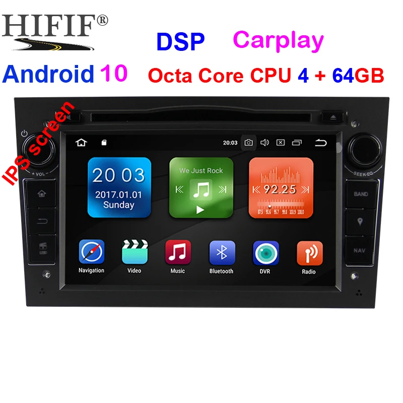 IPS 4 Гб + 64 ГБ рулевое колесо 2 Din Android 10 0 для Opel Vectra Corsa D Astra H автомобильный DVD