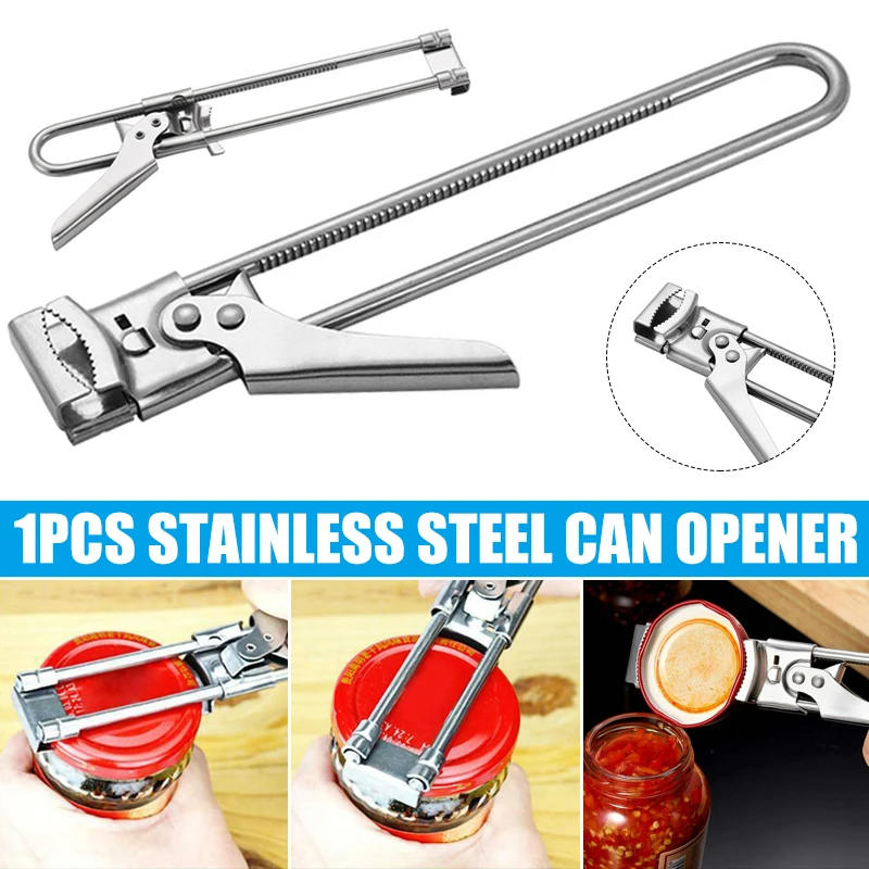 

Multifunctional Adjustable Stainless Steel Can Opener NW