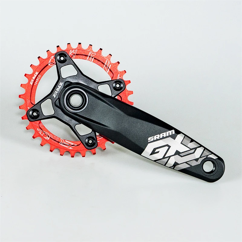 Zracing 104BCD MTB велосипедная цепь для SRAM прямое Крепление велосипеда Кривошип конвертер винты, AL 7075 CNC 4 шт. цепное кольцо болты адаптер