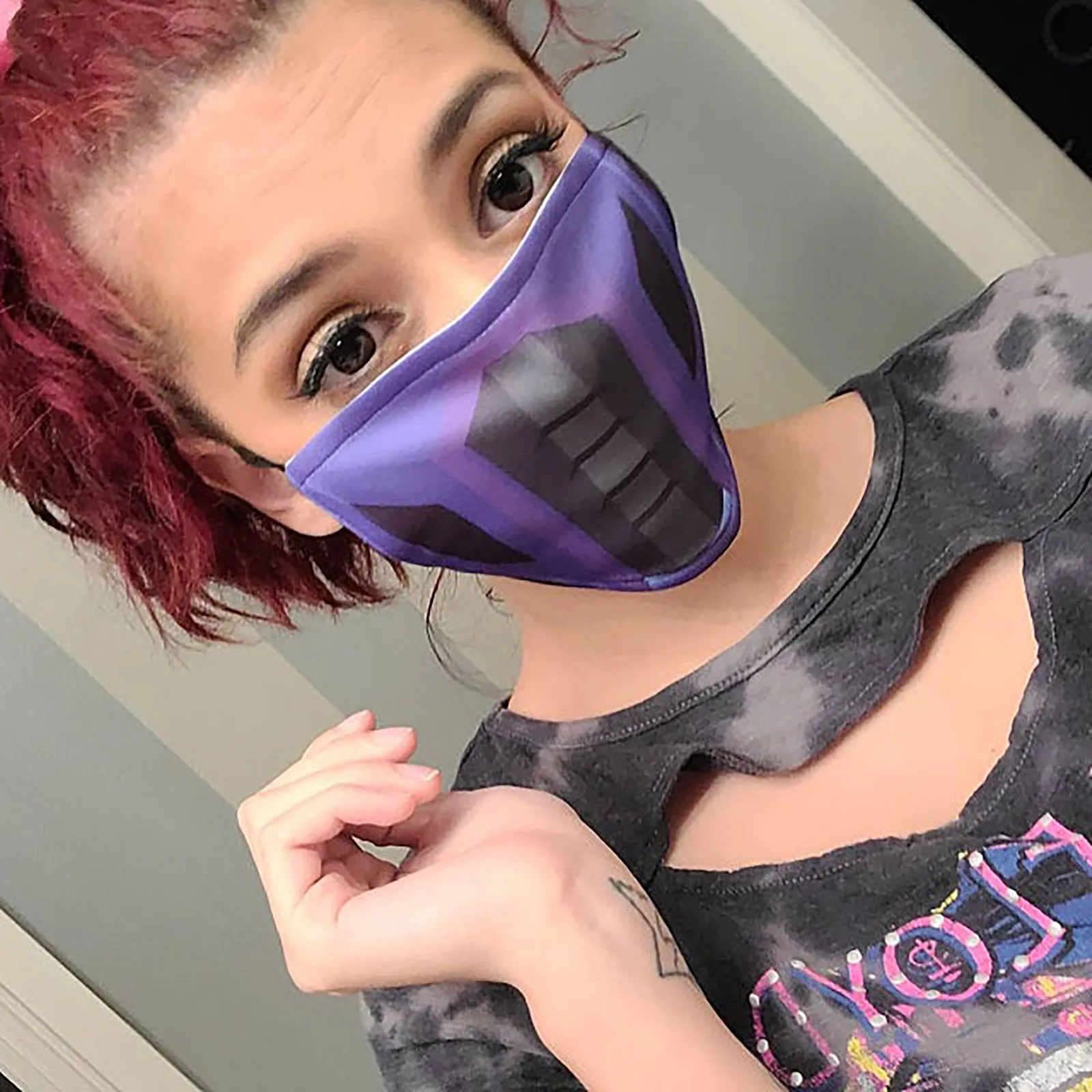 Маска для лица с фильтром стирающаяся многоразовая Тканевая маска взрослых