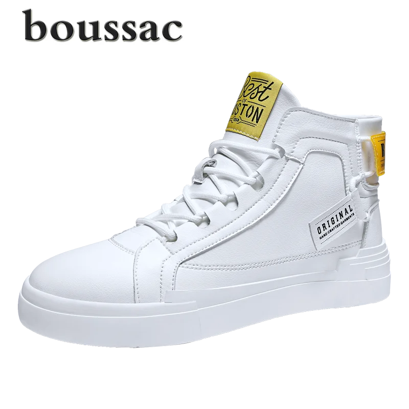 

2019 New Autumn and Winter Light and Comfortable Breathable Men's Shoes High-top Sports Shoes Sneakers