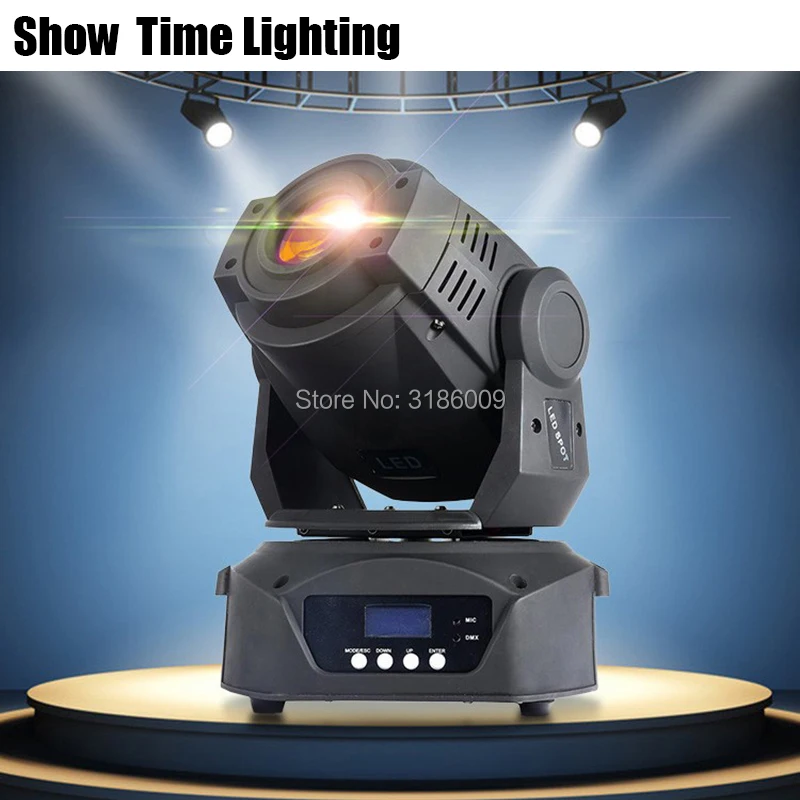 

Good Effect 90W Led Moving Head Spot Light Led Beam Gobos Stage Lighting 8 gobos 90 Watt Mobile DJ Show moving heads
