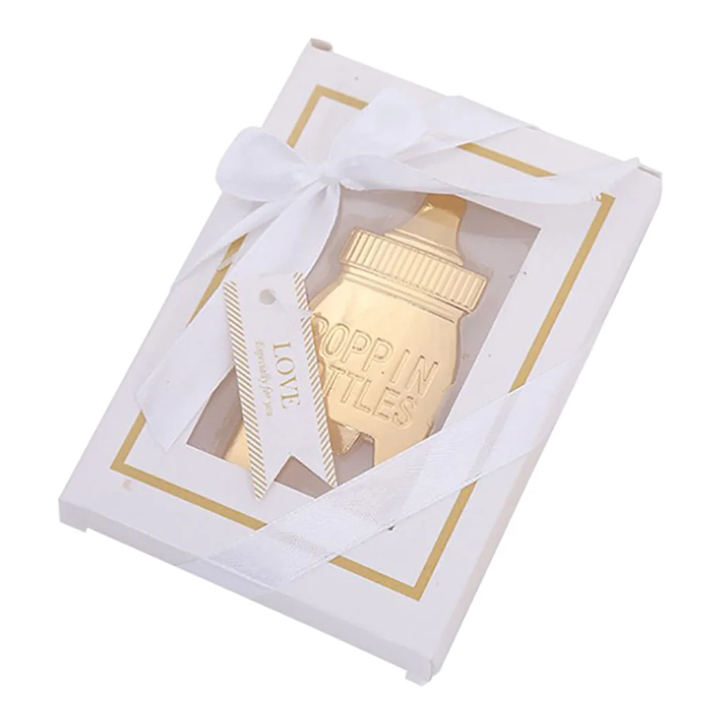 

2PCS Practical Bottle Opener Milk Bottle Wine Opener Bottle Cap Opener Wedding Party Favor 2020 New Year Baby Gifts