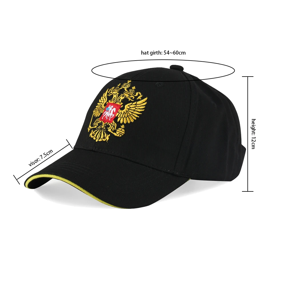 Бейсбольная кепка, российский знак, вышивка, Snapback, модная Спортивная Кепка для мужчин, wo, мужская, патриот, шляпа, хлопок, для улицы, эмблема, Черная кепка