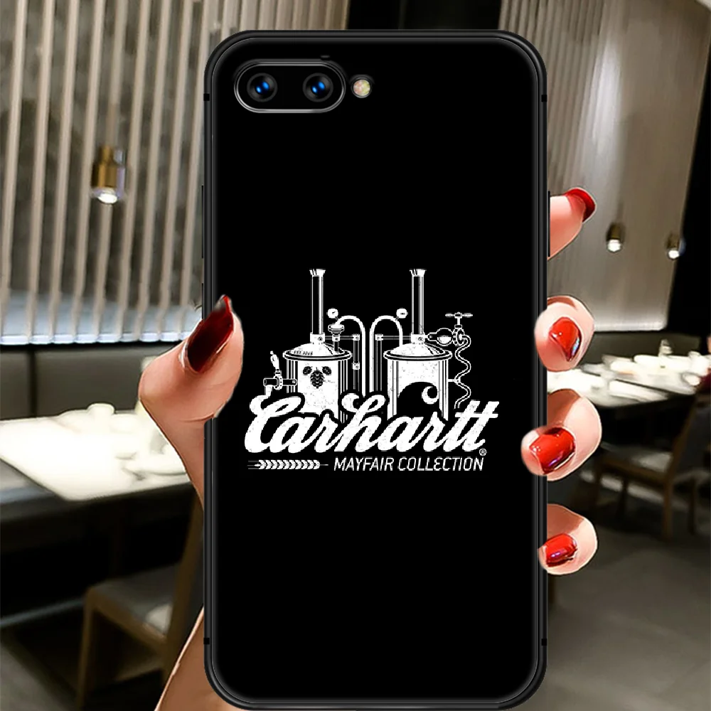 

Brand Carhartts Phone Case Cover Hull For HUAWEI Honor 8 8c 8a 8x 9 9a 9x V10 MATE 10 20 I Lite Pro black Bumper Tpu Prime Soft