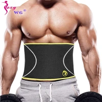 sexywg body shaper slim waist trainer back support belt men neroprene sauna shapewear brace weight loss strap slimming sport top