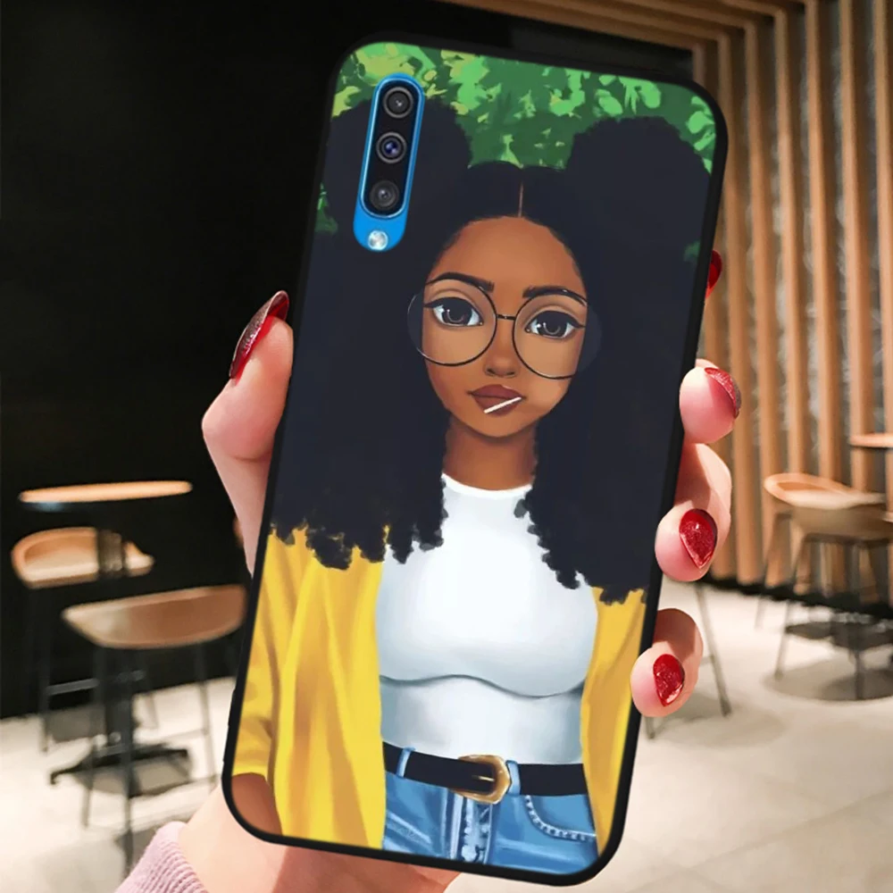 2bunz Melanin Poppin Aba TPU чехол для samsung Galaxy A2 Core A20e A70s J4 J6 Plus Prime J7 Duo J8 мягкий | Мобильные