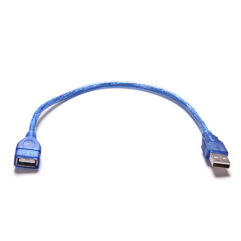 

Hot Blue 23cm USB 2.0 Extension Male to Female Connector Cable for Mouse/Keyboard/Camera