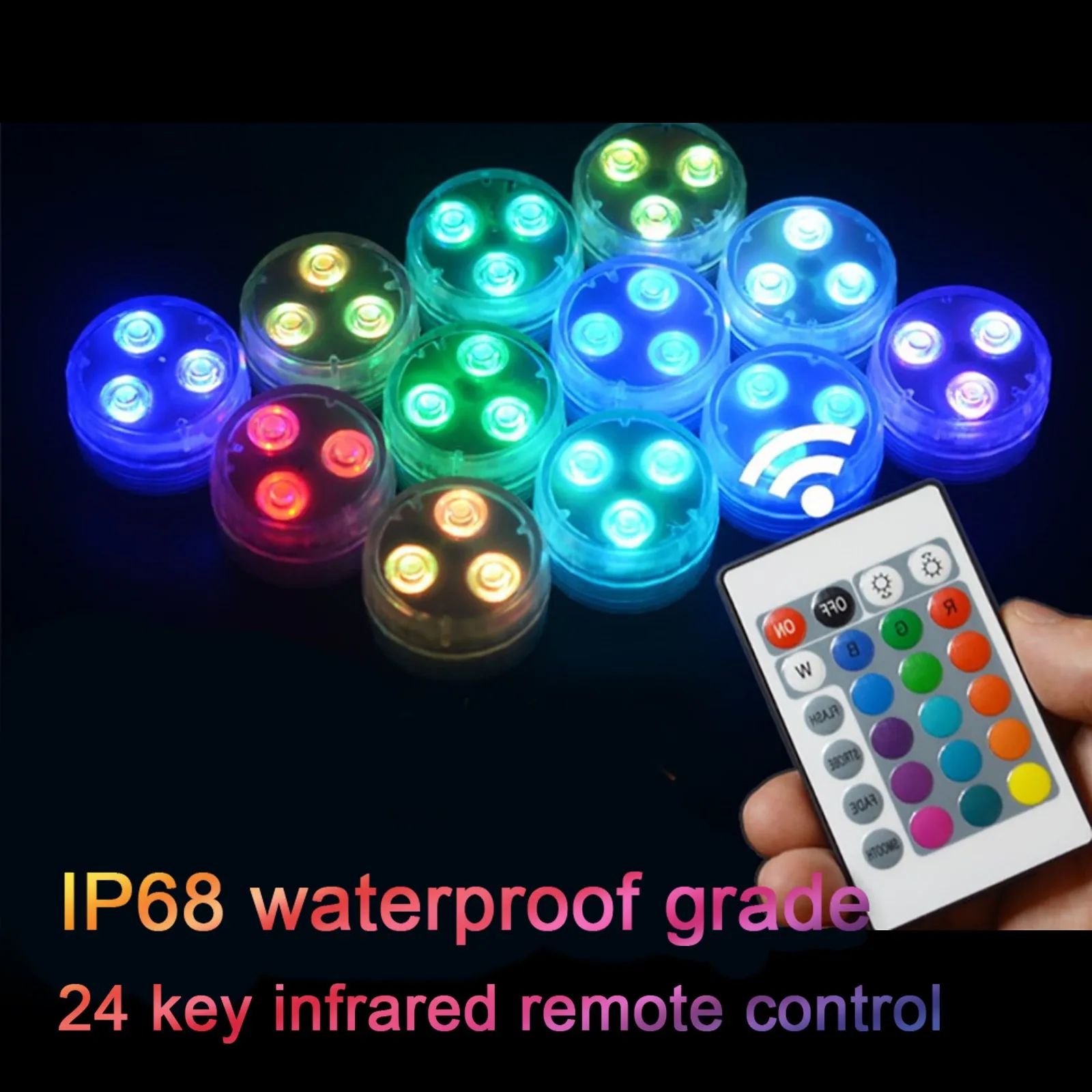 

16 Color Beach Toy Ball Creative Remote Control Flashing Swimming Pool Led Ball Fun Waterproof Color-changing Childrens Toys