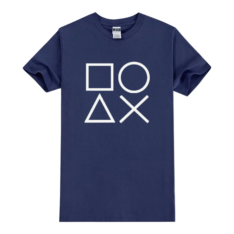 Футболка мужская в стиле Харадзюку крутая тенниска с надписью Game Creative