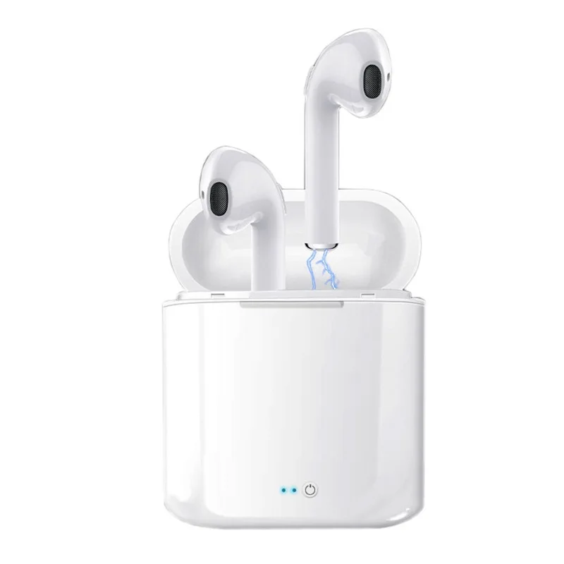 Горячая Распродажа I7s TWS Bluetooth-наушники Стереонаушники Bluetooth-гарнитура с зарядным