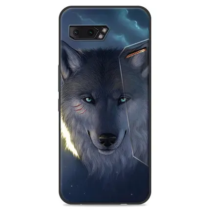 A20 Для Asus ROG Phone 2 ZS660KL чехол мягкий силиконовый защитный AsusROG Phone 2 II Тонкий чехол для Asus ROG2 ZS660KL - Цвет: A20