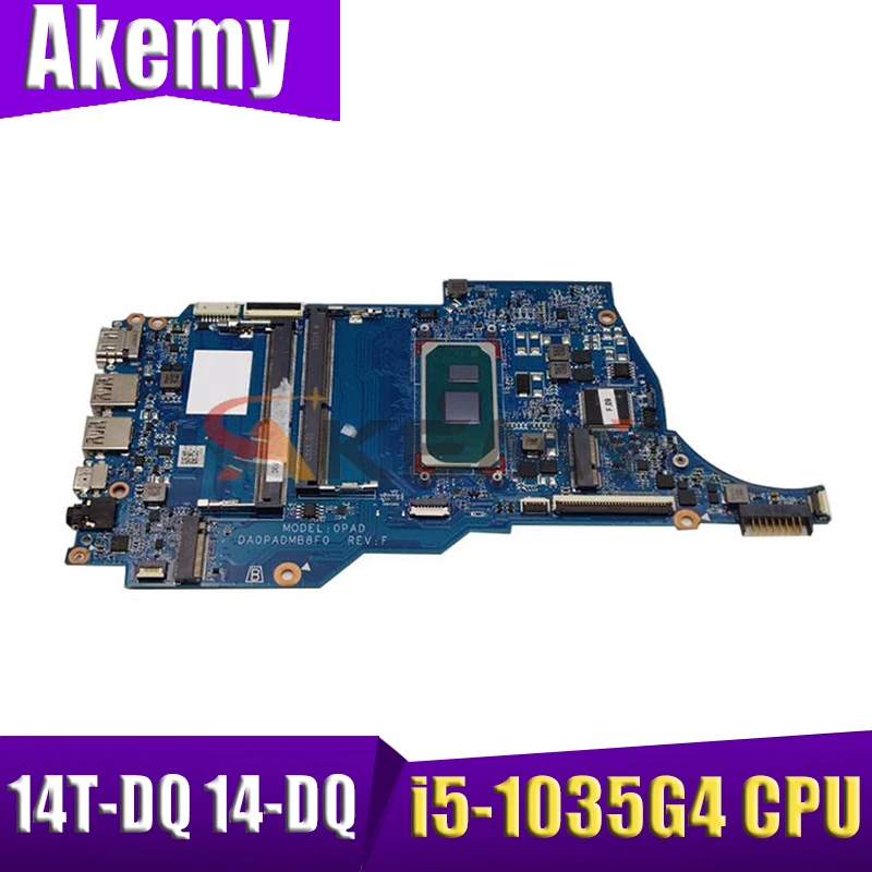 

L88847-601 для HP ENVY 13 Laptop 14S-DQ 14T-DQ 340S G7 14-DQ материнская плата DA0PADMB8F0 0PAD с процессором SRGKK i5-1035G 4