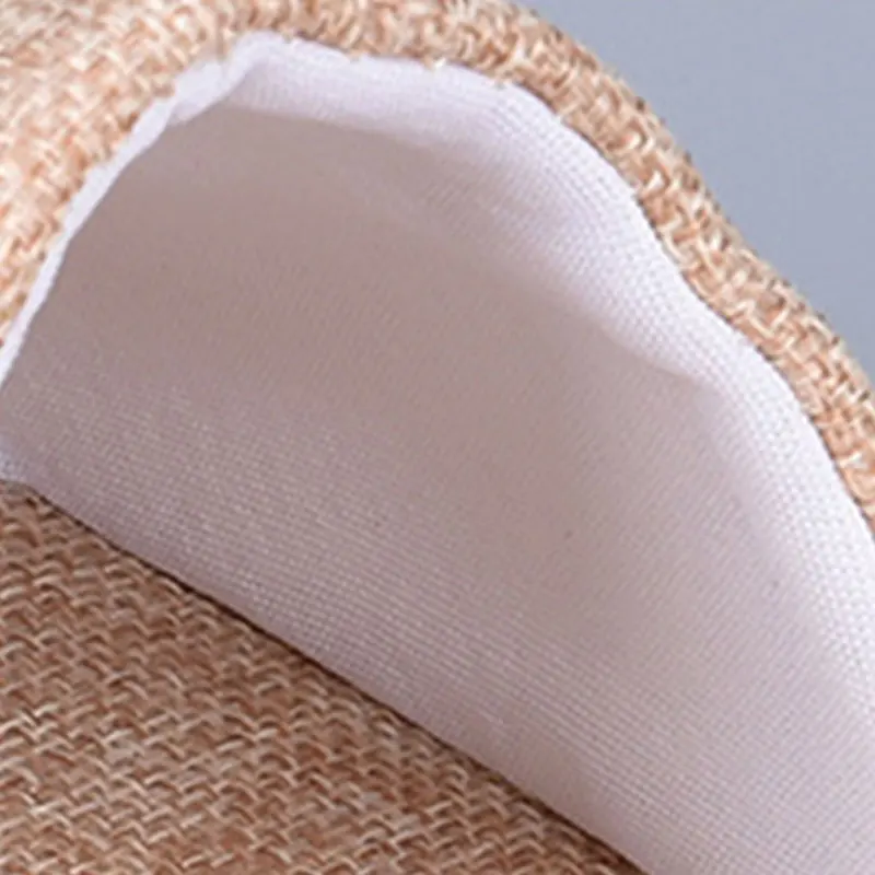 Unisex Flip Flop Slippers Disposable Summer Linen Non-Slip Slipper Indoor Travel Portable Solid Slippers Home Guest Slipper