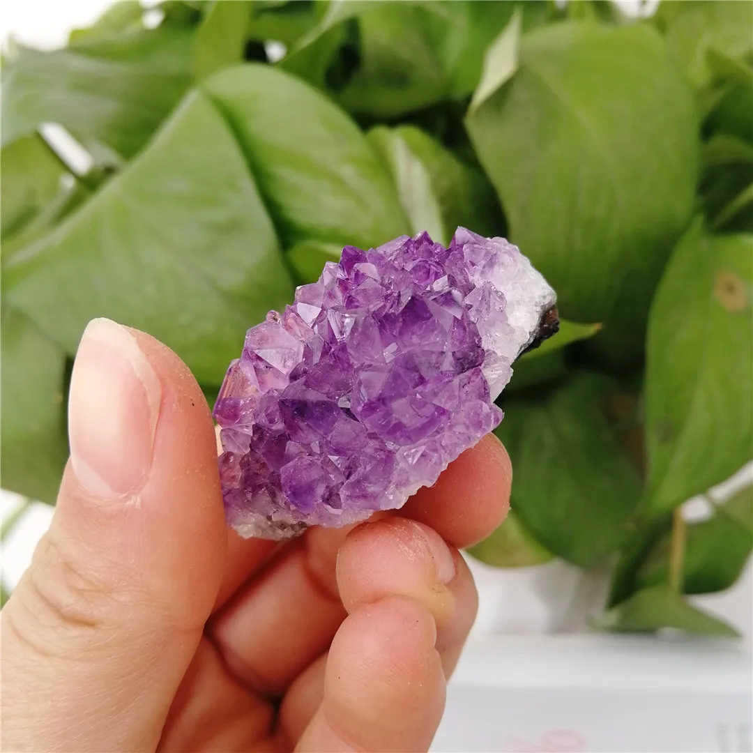 

3pcs Natural Dream Amethyst Quartz Crystal Cluster Specimen Healing Gifts