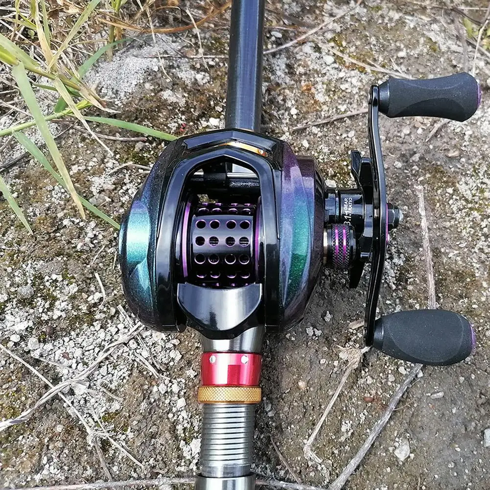 

8.1:1 Baitcasting Fishing Reel Left Right Hand Metal Spool Portable High Quality Professional Fishing Bait Casting Reel Hot