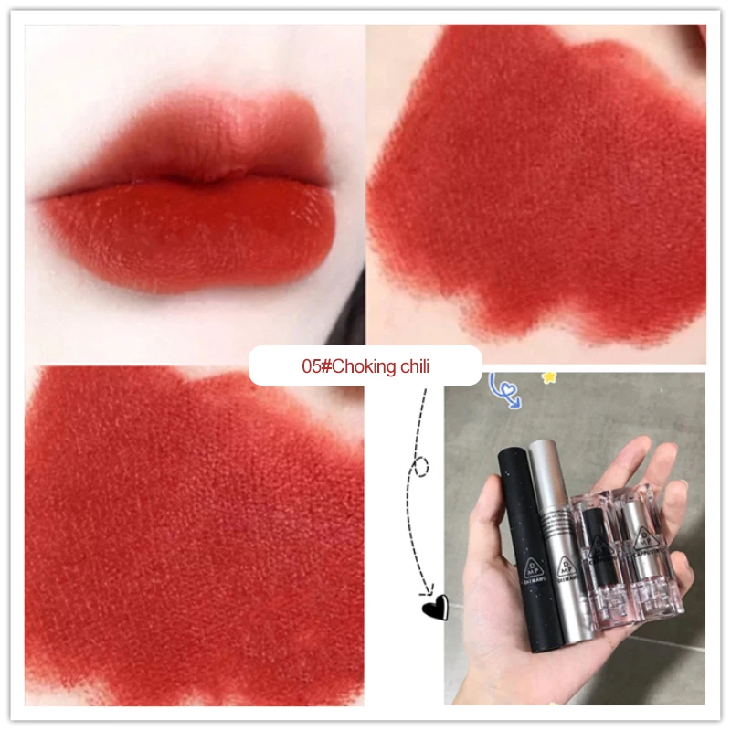 

Блеск для губ Cappuvini, макияж, прозрачная помада в виде метеорита, матовая бархатная розовая увлажняющая стойкая косметика для студентов TSLM1