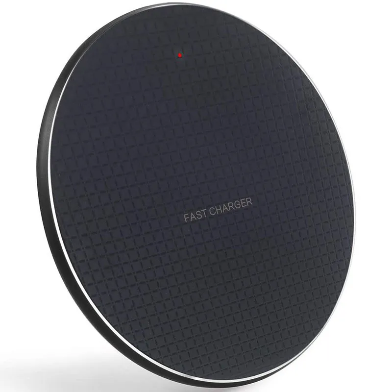 QC 3 0 10 Вт быстрая QI Беспроводная зарядка алюминиевая зарядная панель для Google NEXUS 4 5