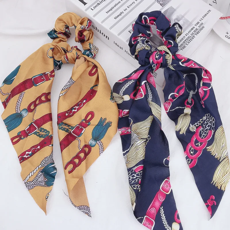 Шифоновые резинки для волос с бантом женщин и девочек аксессуары 2019| |