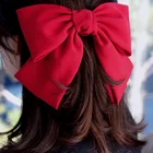 Шпилька для волос винно-красная, японская, Южная Корея, колледж han edition из шелка и сатинса, Лолита, Весенняя Шпилька, аксессуары для волос