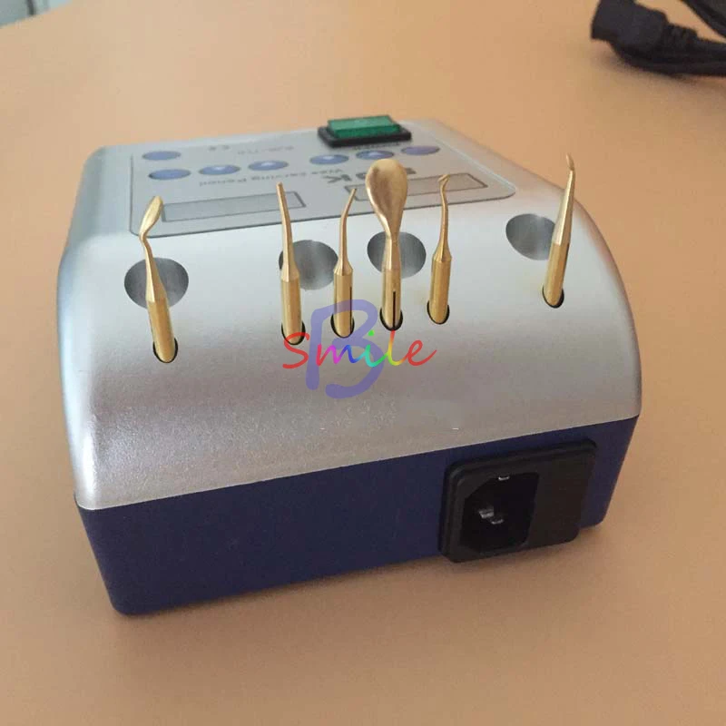Горячая Распродажа Dental Lab Электрический восковой нож для резьбы содержит 6