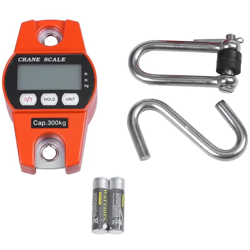 300 кг/600lb мини промышленный кран цифровые весы подвесные крановые с крючком