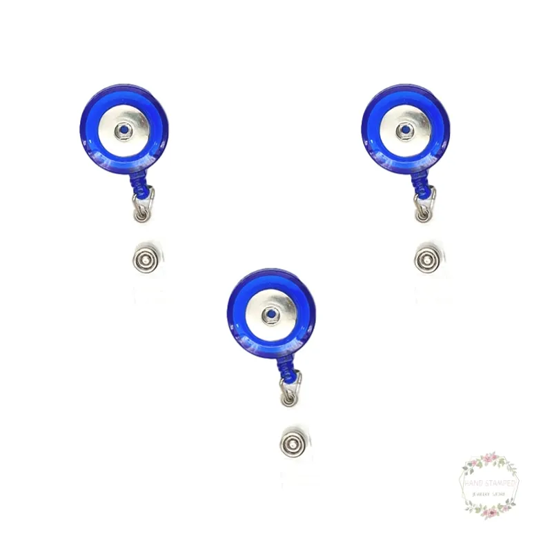 1 шт. выдвижной значок катушка Серебряная кнопка ID держатель брелок имя бирка