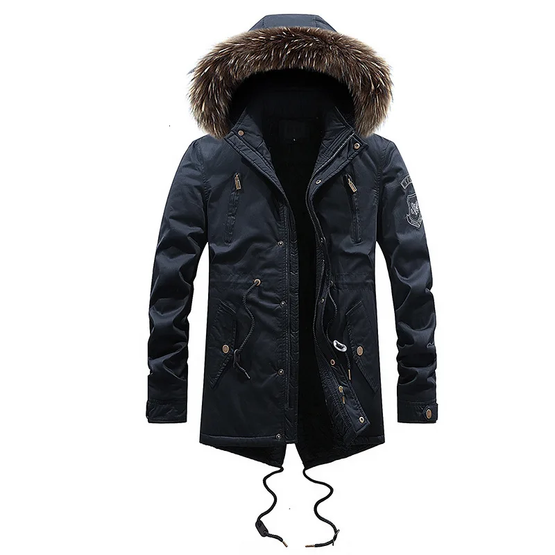Winter Man Cotton Increase Villus Lead Men's Wear Loose Coat Man Solid Color Cotton-padded Clothes
