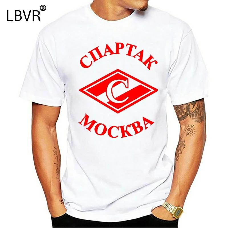 Спартак летняя новинка высокое качество для мужчин повседневные футболки с